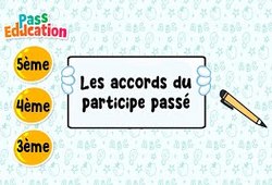 Les accords du participe passé - Vidéo : Secondaire 1, 2, 3