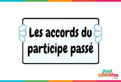 Les accords du participe passé - Vidéo pédagogique interactive : Secondaire 1, 2, 3