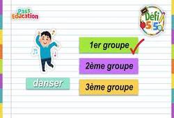 L'infinitif et le groupe des verbes - Exercices en vidéo - Défi 5/5 : Primaire 3