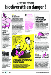 Alerte aux déchets, biodiversité en danger&nbsp;!    - Citeo : Secondaire 1, 2, 3 - PDF gratuit à imprimer