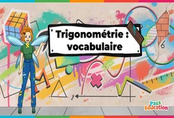Vocabulaire (Trigonométrie) - Vidéo pédagogique - La Fée des Maths : Secondaire 2, 3