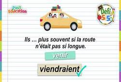 Le présent du conditionnel - Exercices en vidéo - Défi 5/5 : Secondaire 3