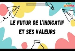 Le Futur de l’Indicatif et ses Valeurs - Vidéo pédagogique : Secondaire 2