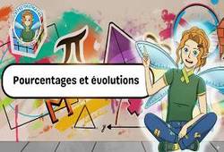 Pourcentages et évolutions - Vidéo - La Fée des Maths : Secondaire 2, 3