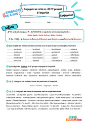 Conjuguer un verbe en - IR (2e groupe) à l’imparfait - Exercices Pas à Pas : Primaire 3 - PDF à imprimer