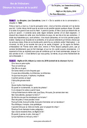 La Bruyère, Les Caractères (Arrias) & Bigflo et Oli, Mytho - Littérature : Secondaire 3 - PDF à imprimer