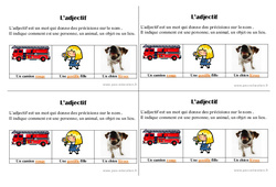 Adjectif Qualificatif - Cours, Leçon : Primaire 2 - PDF à imprimer