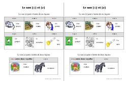 son [s] et [z] - Cours, Leçon : Primaire 2 - PDF à imprimer