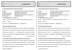 Ponctuation - Exercices - Grammaire : Primaire 2 - PDF à imprimer