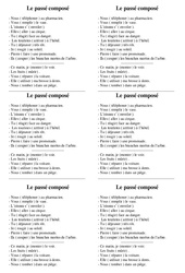 Le passé composé - Exercices conjugaison : Primaire 2 - PDF à imprimer
