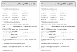 La lettre s qui fait le son [s] et [z] - Exercices : Primaire 2 - PDF à imprimer