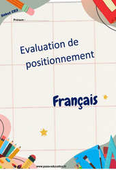 Français - Examen Evaluation diagnostique de début d'année : Primaire 3 - PDF à imprimer