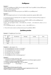 Quadrilatères particuliers - Géométrie - Exercices : Secondaire 2 - PDF à imprimer