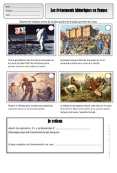 Histoire de france - Exercices - Espace temps : Primaire 2 - PDF à imprimer