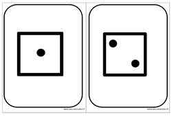 Cartes dés - Affichages pour la classe : Maternelle 1, 2 - PDF à imprimer