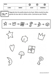 Trouver le bon chemin - Logique : Maternelle 1 - PDF à imprimer