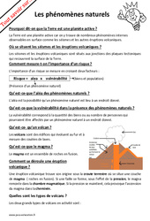 Comment expliquer les phénomènes naturels ? : Primaire 6 - PDF à imprimer