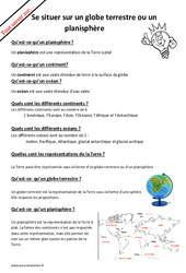 Qu'est - ce qu’un planisphère ? : Primaire 2 - PDF à imprimer