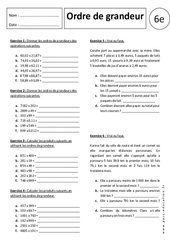 Ordre de Grandeur - Multiplication - Exercices corrigés : Primaire 6 - PDF à imprimer
