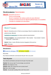Physical description - Anglais - The Vadrouille Family - My English Pass : Primaire 4 - PDF à imprimer
