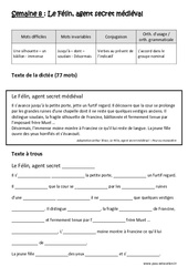 Verbes au présent de l’indicatif - Accord dans le groupe nominal - Dictée préparée - A trous : Primaire 5 - PDF à imprimer