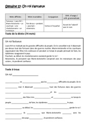 Verbes à l’imparfait - Accord de l’adjectif avec le nom - Dictée préparée - A trous : Primaire 5 - PDF à imprimer