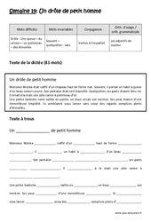 Verbes à l’imparfait - Adjectifs de couleur - Dictée préparée - A trous : Primaire 5 - PDF à imprimer