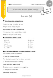 Exercice k C Q Qu K Son Simple Primaire 3