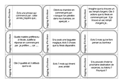 Jogging d'écriture - Billets rituels : Primaire 5 - PDF à imprimer
