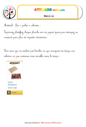 Perles colorées - Liste des matériaux : Maternelle 1, 2, Primaire 1, 2 - PDF à imprimer